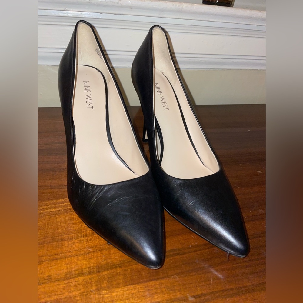 Nine West womens black heels, size 8.5 M